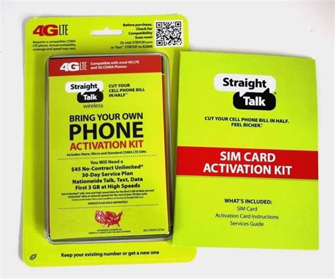 Straight talk sim card kit. Straight Talk (Bring Your Own Phone) SIM Card Activation Kit | eBay