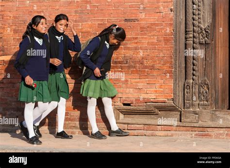nepali school girls telegraph