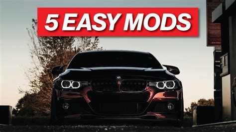 Top Easiest F Bmw Mods Perfect For Beginners Youtube