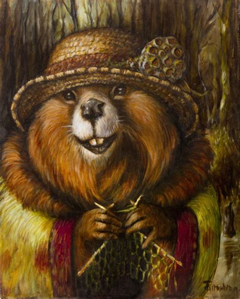 I Paint Whimsical Animals That Visit Me In The Forest Animals Animal