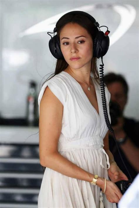 Jessica Michibata Formula 1 Girls Formula One White Maxi White Dress Pit Girls Martini