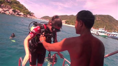 Diving In Koh Tao Thailand Youtube
