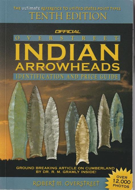 For Auction Two Books Overstreet Indian Arrowheads Price Guide