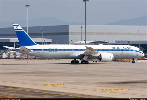 4X EDF El Al Israel Airlines Boeing 787 9 Dreamliner Photo By Zhou