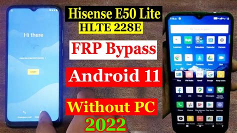 Hisense E Lite FRP Bypass Android Hisense HLTE E Remove Google Account Bypass Without
