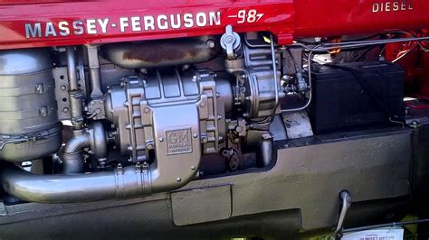 Massey Ferguson 98 Detroit Diesel 2 Stroke Youtube