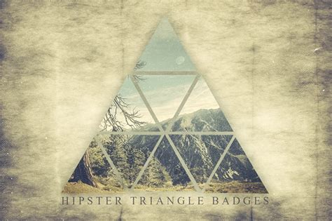 Hipster Triangle Badges ~ Logo Templates On Creative Market