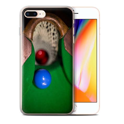 Stuff4 Gel Tpu Casecover For Apple Iphone 8 Plusblue Ballpocket