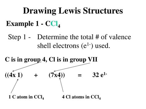 Ppt Drawing Lewis Structures Powerpoint Presentation Id3740561