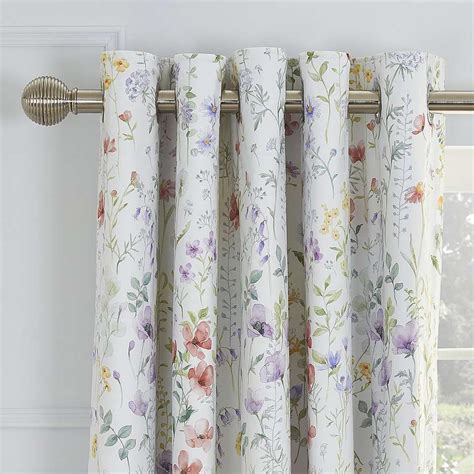 Dorma Botanical Wildflower Blackout Eyelet Curtains Blackout Eyelet