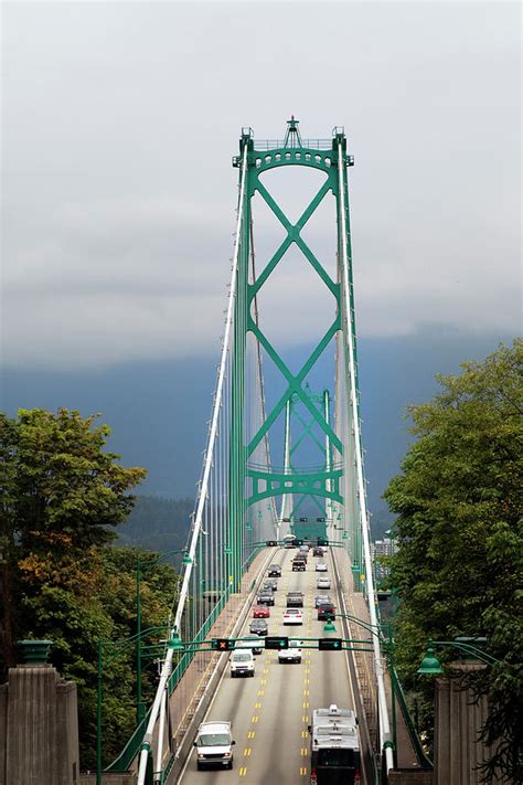 Lions Gate Bridge Vancouver Bc Canada Photograph By Toos Fine Art