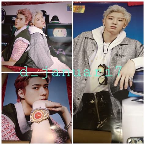 Jual Poster Billion Views Sehun Chanyeol Exo Harga Belum Termasuk