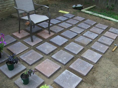 Cheap Paver Patio Ideas Concrete Patios Cement Pavers