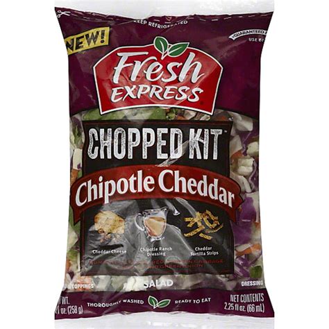 Fresh Express Chipotle Cheddar Chopped Salad Kit 1135 Oz Shipt