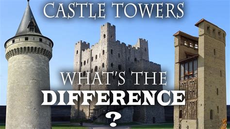 The Difference Between Types Of Castle Towers Youtube