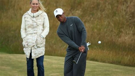 Lindsey Vonn Refuses To Comment On Split From Tiger Woods During Press