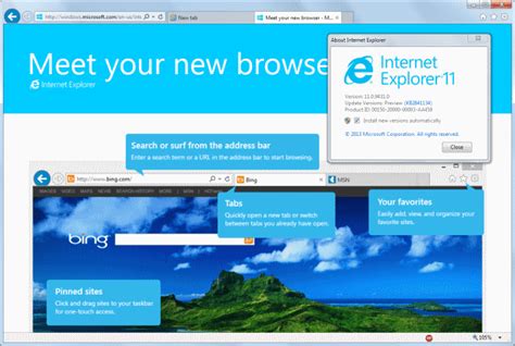 My World Thru A Web Browser Internet Explorer 11 Features A Complete