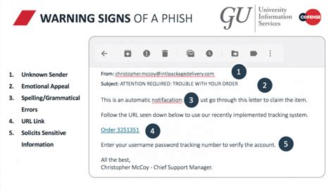 Phishing University Information Security Office Georgetown University