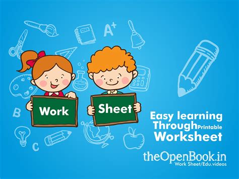 School Worksheets Easy Learning Free Printables Knowledge Classroom