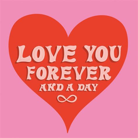 Love You Forever And A Day Card Boomf