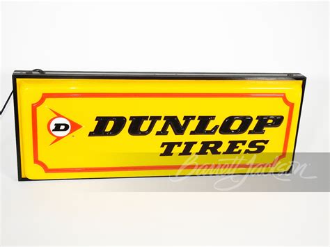 Vintage Dunlop Tires Sign
