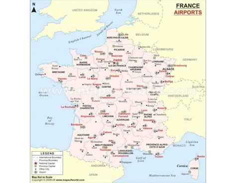 Map Of France Including Airports United States Map