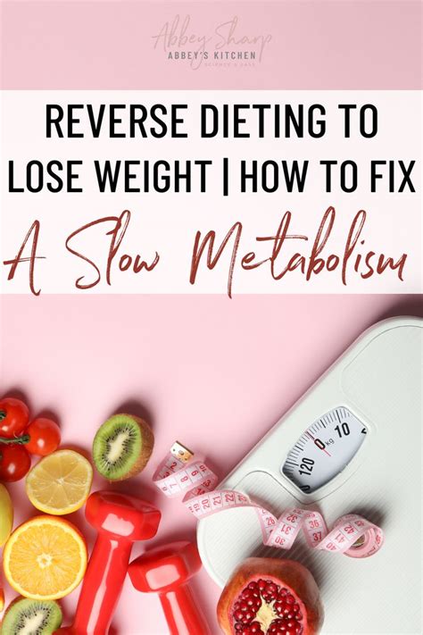 We Look Into How To Fix A Slow Metabolism Discuss Metabolic Damage And