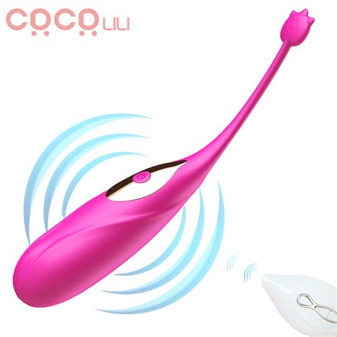 Vibrating Bullet Egg Vibrator Wireless Remote Control Clitoris Sex Toy