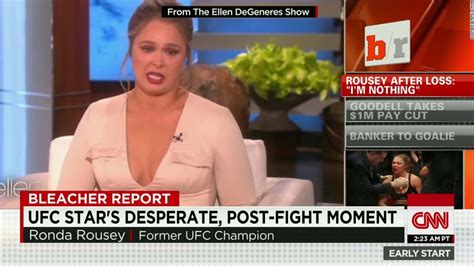 Ronda Rousey I Thought About Killing Myself Cnn