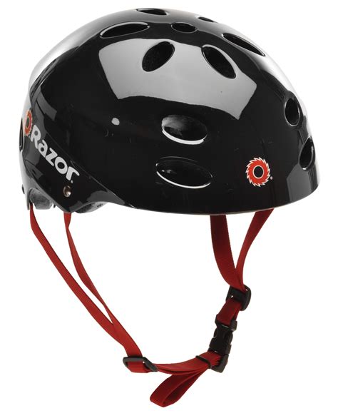 Razor V17 Multi Sport Youth Helmet Gloss Black Brickseek