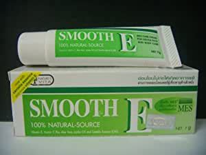 A powerful antioxidant, it heals and prevents damage from environmental factors such as sunlight, and it also provides hydration and protection. Amazon.com : Smooth E Cream Vitamin E Plus Aloe Vera Scars ...