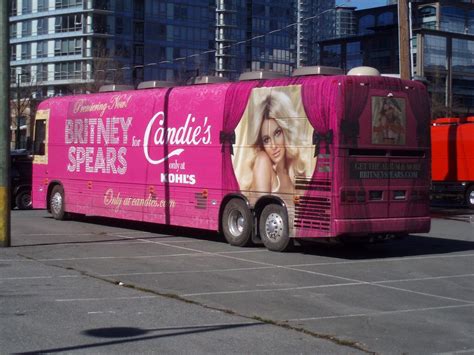 Britney Spears Touring Bus Britney Spears Tour Bus Terminal Bus Stop