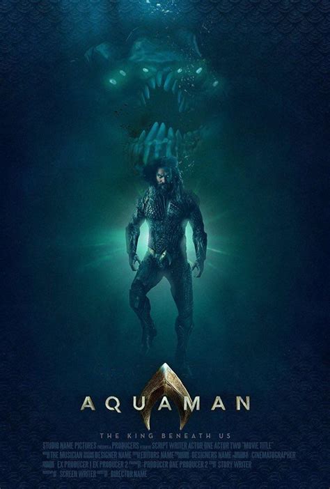 Fan Made Aquaman Poster By Messypandas Rdccinematic
