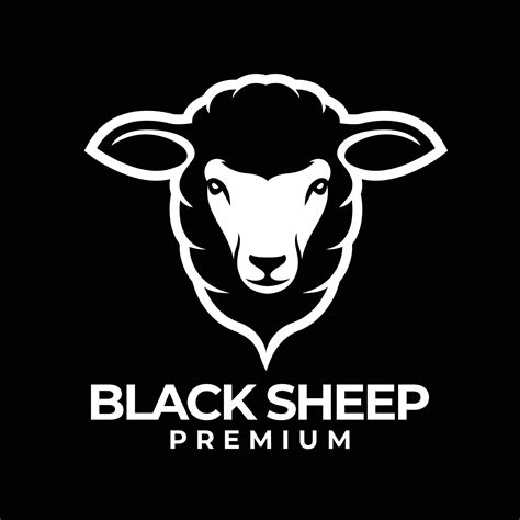 Black Sheep Logo Icon Design Illustration 21559552 Vector Art At Vecteezy