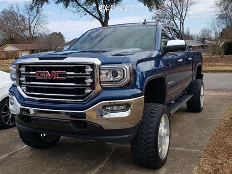 2018 Gmc Sierra 1500 With 22x12 40 American Force Flux Ss And 3512