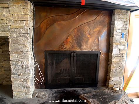 Maybe you would like to learn more about one of these? Volcanic Stainless Steel fireplace surround - Contemporary ...