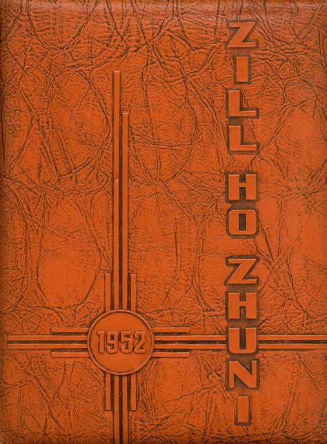 1952 Yearbook From Gallup High School From Gallup New Mexico For Sale