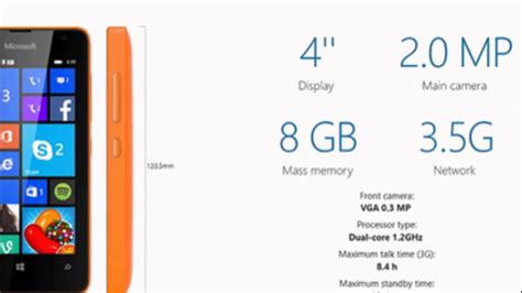 Microsoft Nokia Lumia 430 Specification Youtube