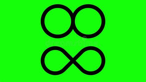 Infinity Symbol Animation Loop Symbol Footage Lines Draw Moving