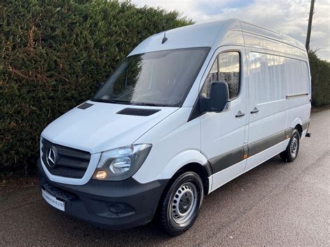 Used 2016 Mercedes Benz Sprinter 314 21 Cdi Mwb High Roof Panel Van