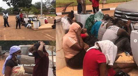 10 Men 6 Women Arrested As Police Raid Sex Party In Zimbabwe