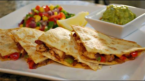 Repeat with the remaining ingredients to make a second quesadilla. Easy Chicken Quesadilla Recipe - YouTube