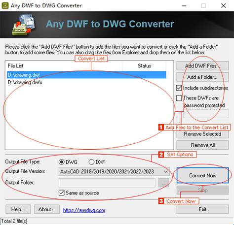 Any Dwf To Dwg Converter