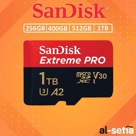 Sandisk Extreme Pro Micro Sd Memory Card 256gb400gb512gb1tb A2 Micro