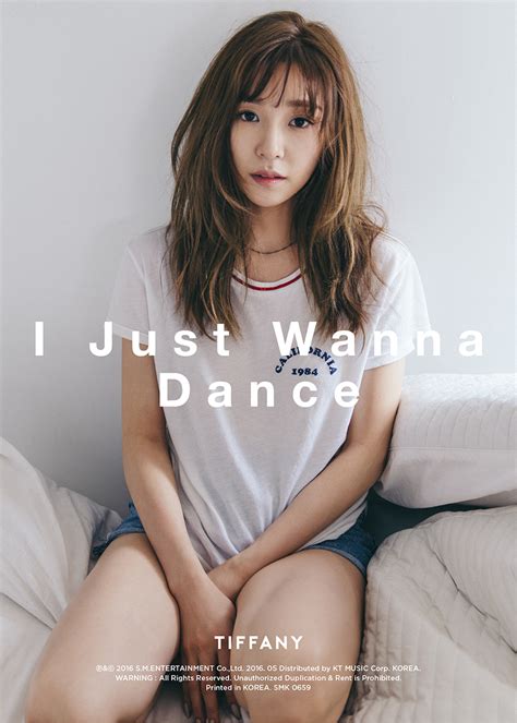 More Teaser Pictures For Snsd Tiffany S I Just Wanna Dance Solo Album Wonderful Generation