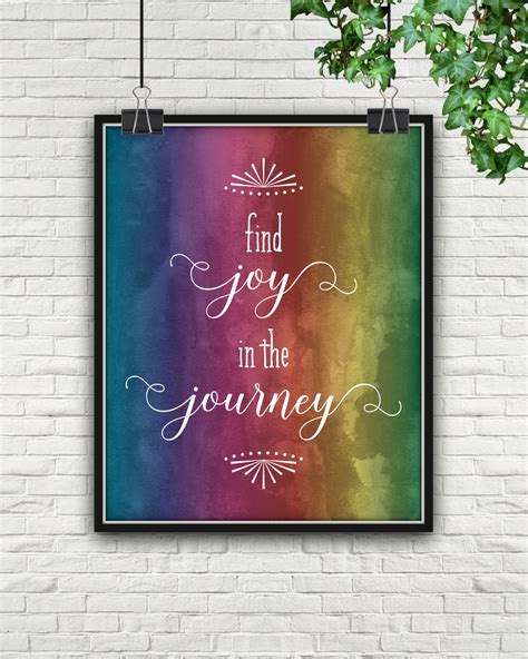 Find Joy In The Journey Find Joy In The Journey Sign Joy In Etsy