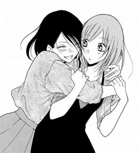 Yuri Manga Anime Best Friends Friend Anime Girl Friends Manga Poses