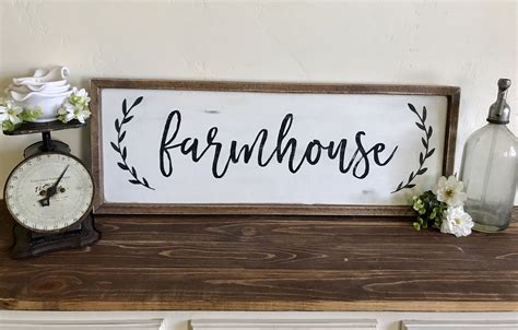 Large Farmhouse Sign Farmhouse Decor Fixer Upper Style Etsy