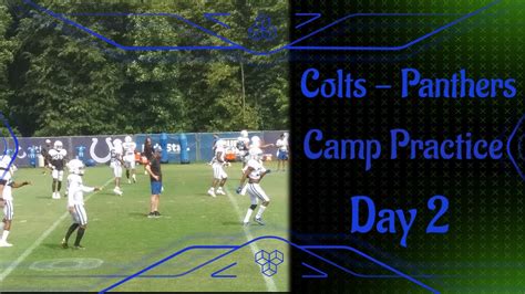 Colts Panthers Camp In Person Report Day Youtube