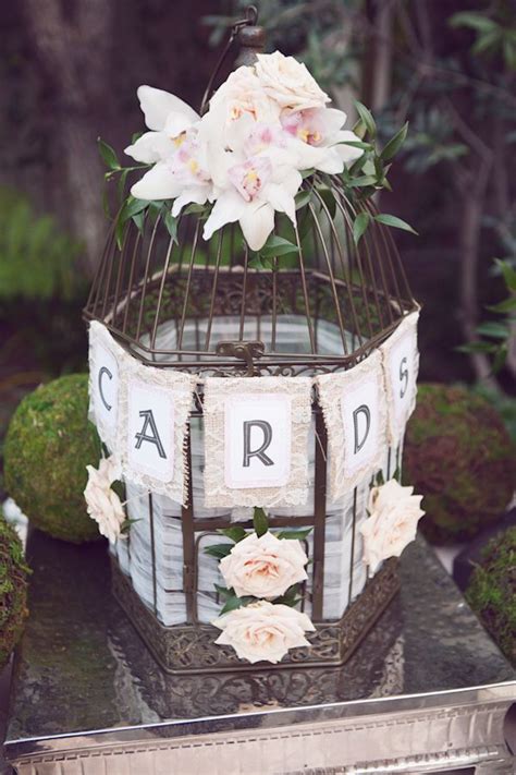 Maybe you would like to learn more about one of these? Vintage bird cage used as card holder for wedding- #wedding#decor #weddingdecor #weddingideas ...